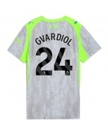 Manchester City Josko Gvardiol #24 Alternativní Dres pro Dámské 2025-26 Krátký Rukáv